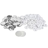 YourKit 缶バッジパーツセット 缶バッチ 素材セット 作成用 フィルム付 100個セット (37mm)