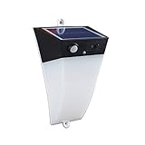 ソーラーLEDライト 太陽光充電 電気代0円 防水対応 昼白色 温暖色 玄関先に SLED800