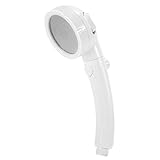 シャワーヘッド 節水シャワープロ 軽量 極細水流 3段階モード調節 節水 低水圧増圧 国際汎用基準G1/2 ストップボタン付き 取付簡単 バス用品