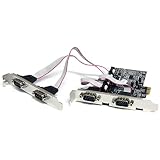 StarTech.com シリアル 4ポート増設 PCI Expressインターフェースカード 4x RS232Cポート拡張用 PCIe x1接続ボード 16550 UART内蔵 PEX4S553
