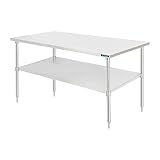 【吉道通販 】ステンレス 作業台 業務用 調理台 日本製 W180×H80×D45cm ステンレス調理台 業務用キッチン 調理作業台 厨房作業台 作業テーブル 業務用作業台 業務用ステンレス作業台 キッチン作業台 [kot2ba-18045]