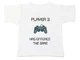 Starlight Baby Player 3 Has Entered The Game Tee、100 %コットンシャツ カラー: ホワイト