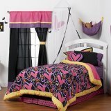 One Grace Place Sassy Shaylee Growth Chart Decal, Black, Pink, and Purple [並行輸入品]