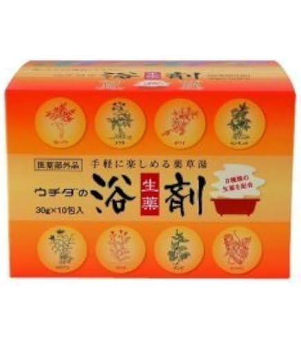 Amazon | ウチダの 生薬浴剤 30g×10包 【医薬部外品】 | ウチダ和漢薬