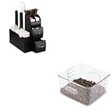 kitemscad01blkrcp6304cle – Valueキット – rubbermaid-4 QT。Clear Square Carb Xスペース保存コンテナ; 8 3 / 4quot ; X