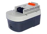 【ロワジャパン】BLACK&DECKER ブラック&デッカー HP14K NM14 SXR14 の 499936-35 A14 A144 A1714 HPB14 互換 バッテリー と 充電器 セット