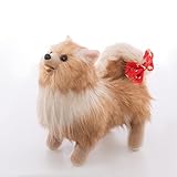 CU-MATE 11.5インチ - ポメラニアン 子犬 おもちゃ 犬 - ぬいぐるみ 動物 リアル 犬 ぬいぐるみ ペット プレゼント ギフト
