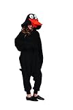 RG Costumes 40336 Duck Laffy Child Funsie Costume44; Black - Small