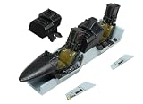 HMA 1/72 F/A-18F スーパーホーネット・EA-18Gグラウラー コクピット プラモデル用パーツ (飛行機)