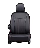 クラッツィオ(Clazzio) シートカバー 全席セット ライズハイブリッド / ロッキーハイブリッド A202A / A202S R3(2021)/11～ / REXハイブリッド A202F R7(2025)/6～ ライン ブラック×レッドステッチ ED-6592 【43EDB6592KA】