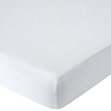 Babies R Us Percale Crib Sheet - White by Babies R Us