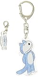 ワタナベ(Watanabe) 11ぴきのねこ アクリルキーホルダーセット サカナ ブルー 青 ノベルティ キャラクターキーホルダー キーホルダー ユニセックス 女性 用