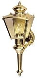 Brass Motion Coach Light Security Fixture [並行輸入品]