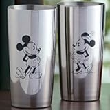 ディズニー　ミッキー＆ミニー　ステンレス　2重タンブラー　セット　80660