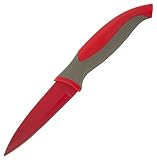 Brandobayカラフルステンレススチールキッチンナイフと滑り止めハンドル Parer Knife