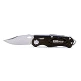 Accusharp 703C Sport Knife, Black [並行輸入品]