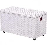 ランドリー（Laundry)シリーズ　バスケット　RUD-1802WH　ホワイト 代引不可 HG