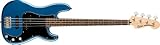 Squier by Fender エレキベース Affinity Series™ Precision Bass® PJ, Laurel Fingerboard, Black Pickguard, Lake Placid Blue ソフトケース付き