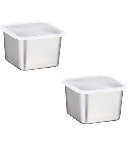 Amazon｜YUKIWA エコノミー 深型 角キッチンポット 本体 13.5cm｜保存