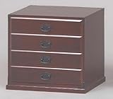 金具付二つ引きタンス9949（仕切り付）