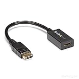 StarTech.com DisplayPort - HDMI 変換アダプタ/DP 1.2 - HDMI ビデオ変換/1080p/ディスプレイポート - HDMI 映像コンバータ/DP - HDMI パッシブアダプタ/ラッチつきDPコネクタ DP2HDMI2
