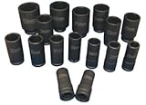 ATD Tools ATD-6406 16 Pc. 0.75 In. Drive Deep Metric Impact Socket Set