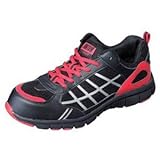 弘進ゴム/ファントムライトFL-550/安全作業靴 スニーカー サイズ：25．5cm カラー：ブラック