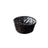 定番バスケット　茶竹カゴ　丸タイプ　鉢カバー　SKB-04　Bamboo