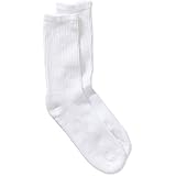 Gildan幼児用男の子女の子クルー – 快適ソックスサイズ6 – 7.5ホワイト – 12ペア