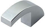Atlas Homewares A808-CH 1/4-Inch Euro-Tech Collection Hook Knob, Polished Chrome [並行輸入品]