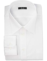 [アトリエサンロクゴ] 白ワイシャツ 長袖 形態安定 ビジネス 冠婚葬祭 6041 メンズ