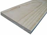 American木製クリアPine Board 1 " x 12 " x 4 ' Pine