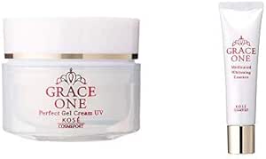 セット買い Kose コーセー グレイスワン オールインワン 濃潤リペアジェルuv Spf50 Pa 100g 医薬部外品 Kose コーセー グレイスワン 薬用美白 ホワイトニング エッセンス 30g グレイスワン ビューティー 通販 Amazon