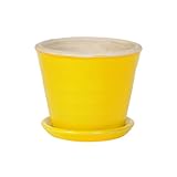 花ごころ ガーデニング用品・資材 alteポット18 イエロー 63860