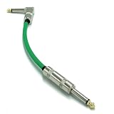 KMsound CANARE GS-6 緑 カナレ パッチケーブル L-L S-S L-S プラグ MADE IN JAPAN (L-S, 15cm)