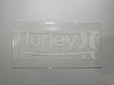 Hurley(ハーレー)カッティングステッカー サーフィン 転写ステッカー (ホワイト, 20㎝サーフィン) [並行輸入品]