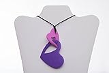 Baby Teething Toy, BPA Free Food Grade Silicone (Princess of Hearts) by Anderson Baby Care