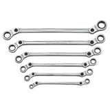 KD Tools KDT85490 Metric XXL Indexing Double Box Ratcheting Wrench Set - 6 Pieces by KD Tools