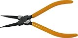 [3598012]ＴＯＰ　スナップリングプライヤ穴用直爪　１２５ｍｍ　使用範囲１２～２５ｍｍ HS125