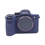 kinokoo ソニー フルサイズミラーレス一眼 ILCE-7M4専用ケース A7M4ケース カメラ保護ケース a7m4シリコンカメラケース ボディピッタリ 軽量 長持ち カメラ保護ケース(ブラック)