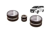 DodoxDIY 適用新型アルファード40系 ヴェルファイア 40系 アクセサリー センターコンソールエアコンノブカバー カスタムパーツ 専用内装グッズ ガラス鏡面 ブラックゴールド