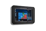 TABcare セキュリティ 盗難防止アクリルケース MS Surface Go 1 2 3 キオスク、POS、ストア、ショーディスプレイ用VESA、ウォールマウント、デスクトップスタンド(ブラック、ウォールマウント)