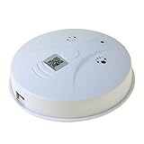 ADSRO 1080p WiFi Spy Hidden Camera Smoke Detector Motion Detection Video Recorder [並行輸入品]