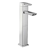 Moen S6711 90-Degree One-Handle High Arc Bathroom Faucet, Chrome by Moen