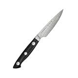 Zwilling ツヴィリング 「 ボブ・クレーマー ユーロ ステンレス パーリングナイフ 100mm 日本製 」 ダマスカス ペティ 果物 多層鋼 岐阜県関市製 【日本正規販売品】 Bob Kramer Paring Knife 34890-101