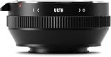 Urth マウントアダプター ( Nikon F (G-Type)レンズ → Micro Four Thirds (M4/3)カメラマウント 変換 ) カメラ用アダプター マウント変換 ( 手動 / マニュアル / 反射防止 )