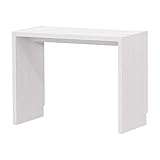 岩附(IWATSUKI) コンソールテーブル ホワイトウッド 幅66cm 奥行44.5 高さ70.2 幅木よけ加工有り オーダー OC-7066DHWW