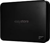 WD - Easystore 5TB 外付けUSB 3.0 ポータブルハードドライブ - WDBAJP0050BBK-WESN