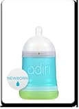 Adiri NxGen Nurser Baby Bottle - Blue Newborn 5.5oz by Adiri [並行輸入品]