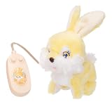 イワヤ(IWAYA) 電動 ぬいぐるみ 動物 うさぎ Candy Roppy Pine キャンディロッピー パイン STマーク認証 3才以上 おもちゃ 電池で動くぬいぐるみ 目が刺繡